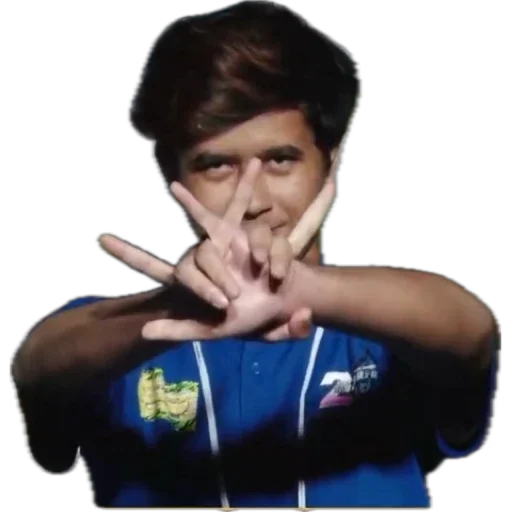 HORUS forming an H hand sign